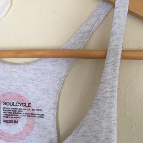 Soulcylcle x Target | Gray Racerback Tank Top | M - Picture 3 of 5